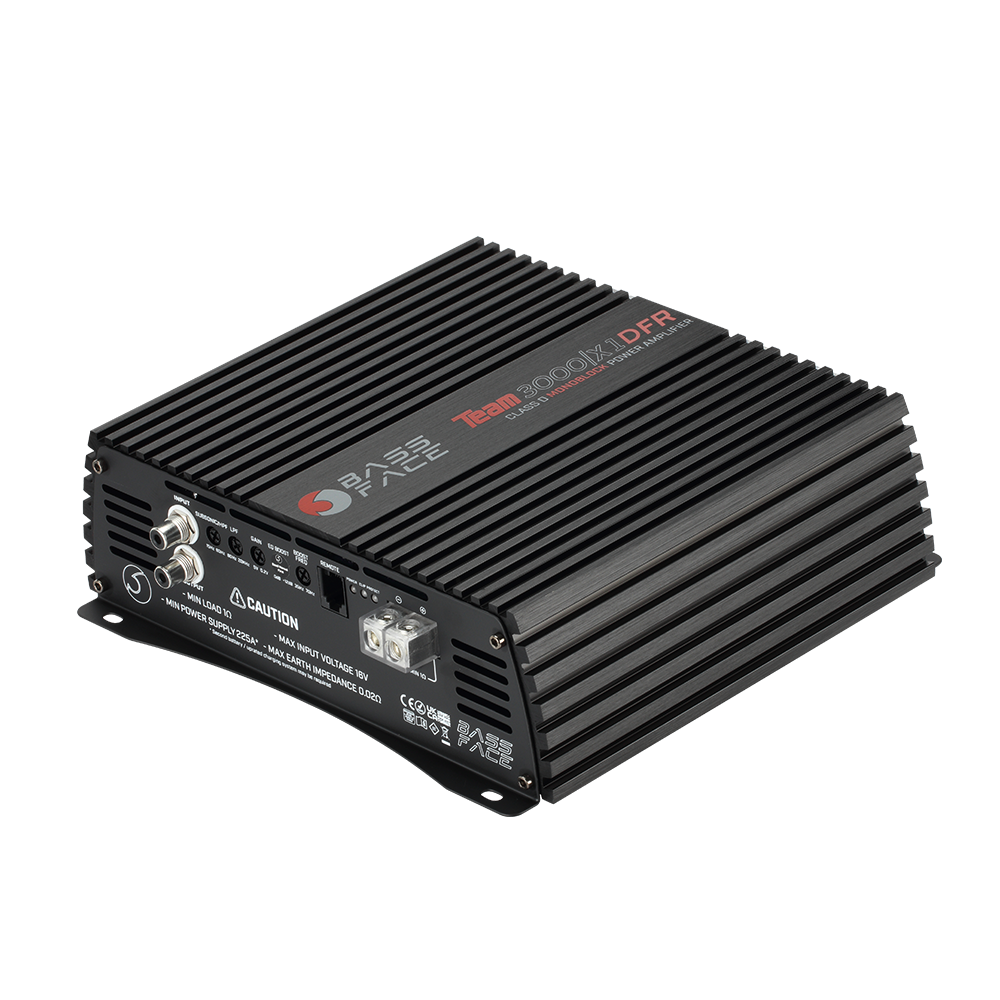 Team 3000/X1DFR Class D Monoblock Full Range Amplifier 3000w RMS