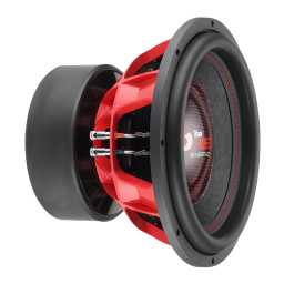 Team RED15/2 15" 38cm 2x2Ohm DVC Wide Excursion Competition Subwoofer 3500W RMS (Ported Enclosures)