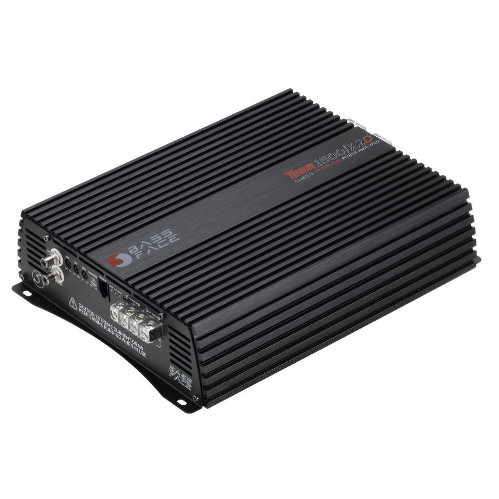 Team 1500/x2D Class D 2/1 Channel Full Range Amplifier 3000w RMS