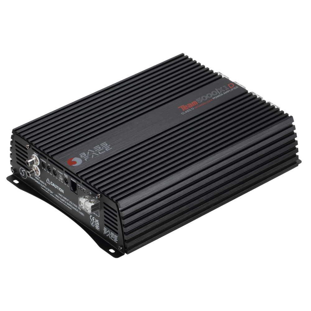 Team 5000/x1D Class D Monoblock Subwoofer Amplifier 5000w RMS